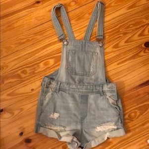 denim overalls